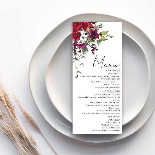 Menu Petit Mariage Joyeux