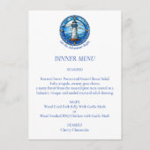 Menu Phare Mariage nautique Aventure Commencer (Devant)