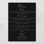 Menu Phases Luna Moth Moon (Devant)