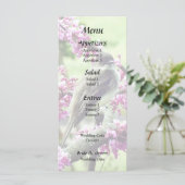 Menu Phoebe dans un arbre Redbud (Debout devant)