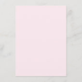 Menu Pink Bow Elle noue le noeud (Dos)