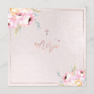 Menu Pix-Dezines Aquarelle Baptême Merci