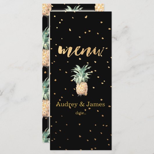 Menu PixDezines/Ananas/Specks or/do-it-yourself ar (Devant / Derrière)