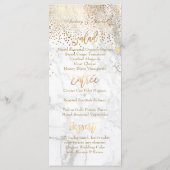 Menu PixDezines Marble/Confetti/Shine Menu/Faux Gold (Dos)