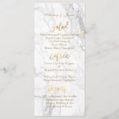 Menu PixDezines Marbre/Shine Menu/Faux Gold (Dos)