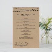 Menu Pizza (Staand voorkant)