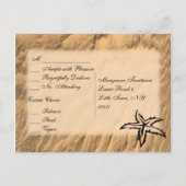 Menu Plage RSVP (Dos)