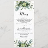 Menú Plano de vegetación Menu (Voorkant)