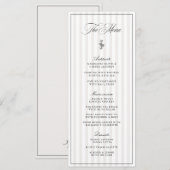 Menu Plat (Devant / Derrière)