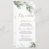 Menu Plat (Devant / Derrière)