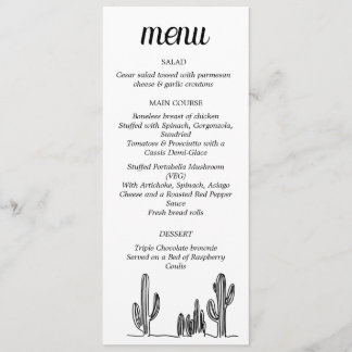 Menu plat