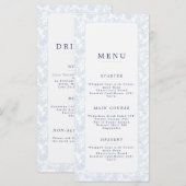 Menu plat (Devant / Derrière)
