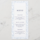 Menu plat (Devant)
