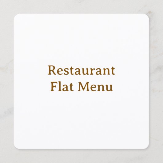 Menu Plat (Devant)