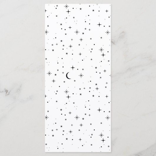 Menu Plat Céleste (Dos)