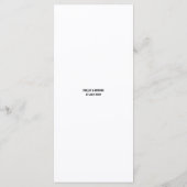 Menu Plat Clair Featherlight Blanc (Dos)