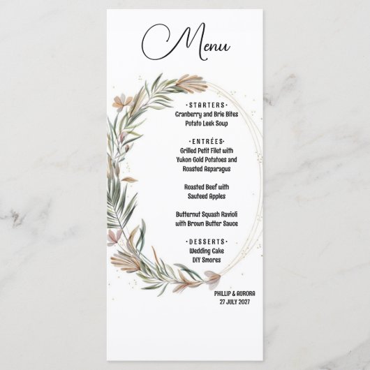 Menu Plat Clair Featherlight Blanc (Devant)