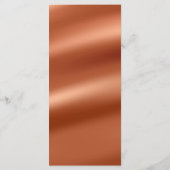 Menu plat Mariage à dentelle Sateen (Dos)