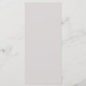 Menu plat Pink Peony view (Dos)