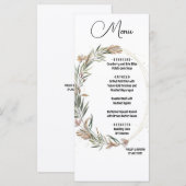 Menu plat ultra-léger blanc (Devant / Derrière)