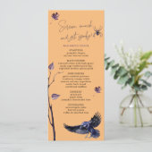 MENU PLUM BLACK CROW SPIDER AUTOMNE QUITTE HALLOWEEN (Debout devant)