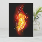 Menu Plume de paon de feu (Debout devant)
