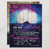 Menu Poison de To My Husband Birthday | Letter to Husba (Devant / Derrière)