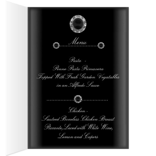 Menu pour carte Annie (Intérieur (Droit))