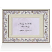 Menu Précieux Mariage Table Seating (Intérieur Horizontal (Haut))