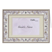 Menu Précieux Mariage Table Seating (Devant horizontal)