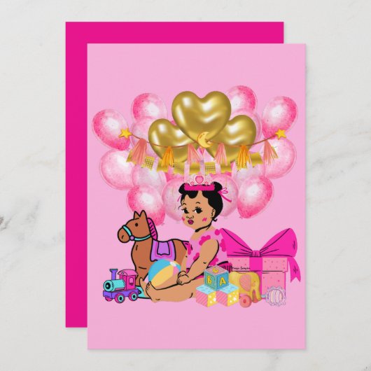 Menu Princesse en rose (Devant / Derrière)