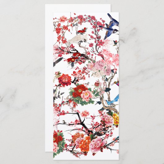 Menu Private Chinese Garden (I) (Devant / Derrière)