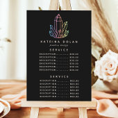 Menu Prix du service de cristaux de Quartz Rainbow Gems