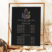 Menu Prix du service de cristaux de Quartz Rainbow Gems