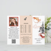 *~* Menu Prix QR Photo Tripli Brochure PHOENIX (Debout devant)