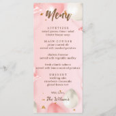 Menu Quinceañera Celebration Editable (Devant)