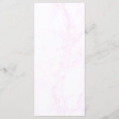 Menu Quinceanera Floral Western Horseshoe (Dos)