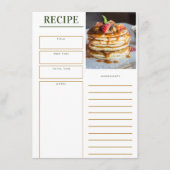 Menu Recepie et (Devant)