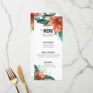 Menu recto + BOISSONS Hibiscus Serenade Paradise
