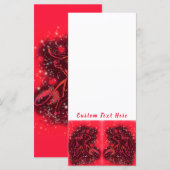 Menu Red Bull Running At Starry Night (Voorkant / Achterkant)