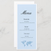 Menu Reizigers bruiloft (Voorkant / Achterkant)