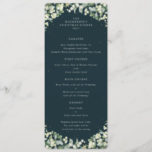 Menu Repas de Noël aux Symphorines Vertes Plat 4 Servic