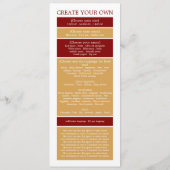 Menu Restaurant de pizzas, Pizzeria Slimline (Dos)