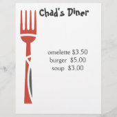 Menu restauration (Devant)