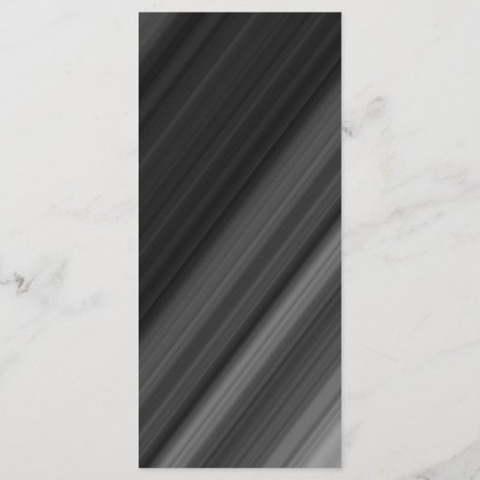 Menu Retro Black & White, Mariage de perles (Dos)