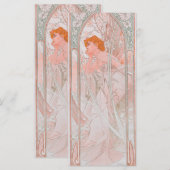 Menu Reverie du Soir (1899) Signet (Devant / Derrière)