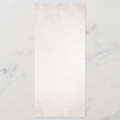 Menu Romantic Vineyard Rustic Wedding (Dos)