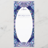 Menu Rosace bleue (Devant)