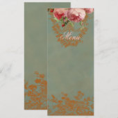 Menu Rose Blenheim (Devant / Derrière)
