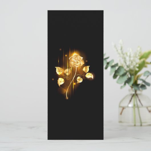 Menu Rose d'or ( rose d'or ) (Debout devant)